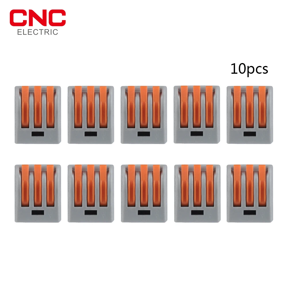 CNC 범용 와이어 케이블 커넥터, 고속 미니 도체 터미널 블록, 스레더 스플리터 핀 212 213 214 215/218, 10 개
