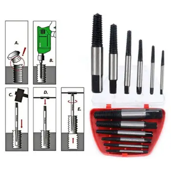 

Auto Repair Tool Broken Head Screw Extractor Easy Operation Remove Stripped Broken Studs Auto Repair Tool