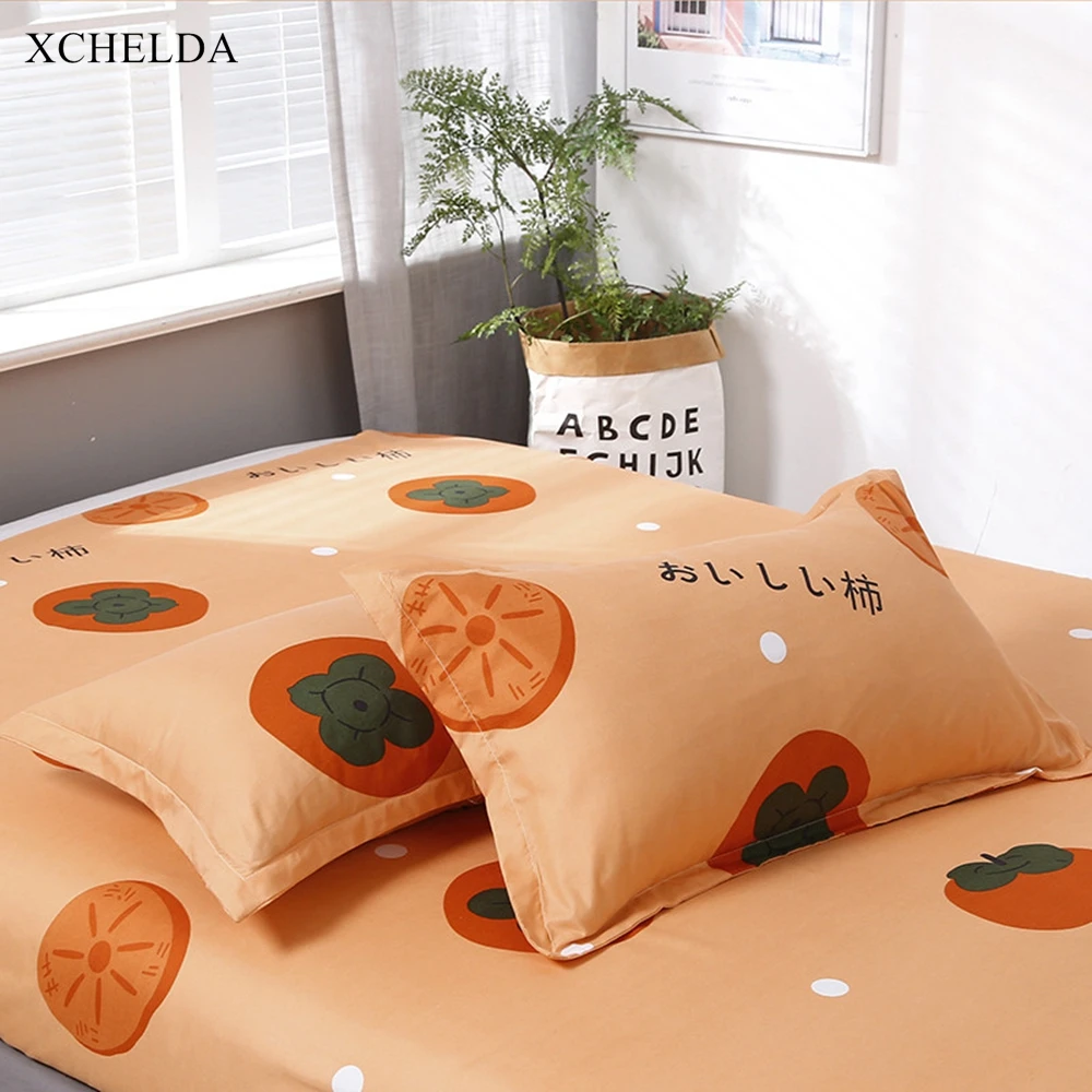 Japanese Comforter Duvet Cover Bed Sheet set Double Queen King Size Bedding Set kawaii Girl Cotton Children linens Home Textile