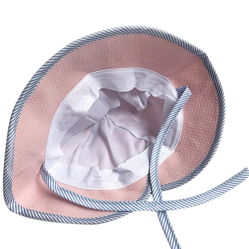 Hotborn Детские Солнцезащитные головные уборы двухсторонние Дети Весна Лето младенец дети шапки для рыбаков От 2 до 3 лет