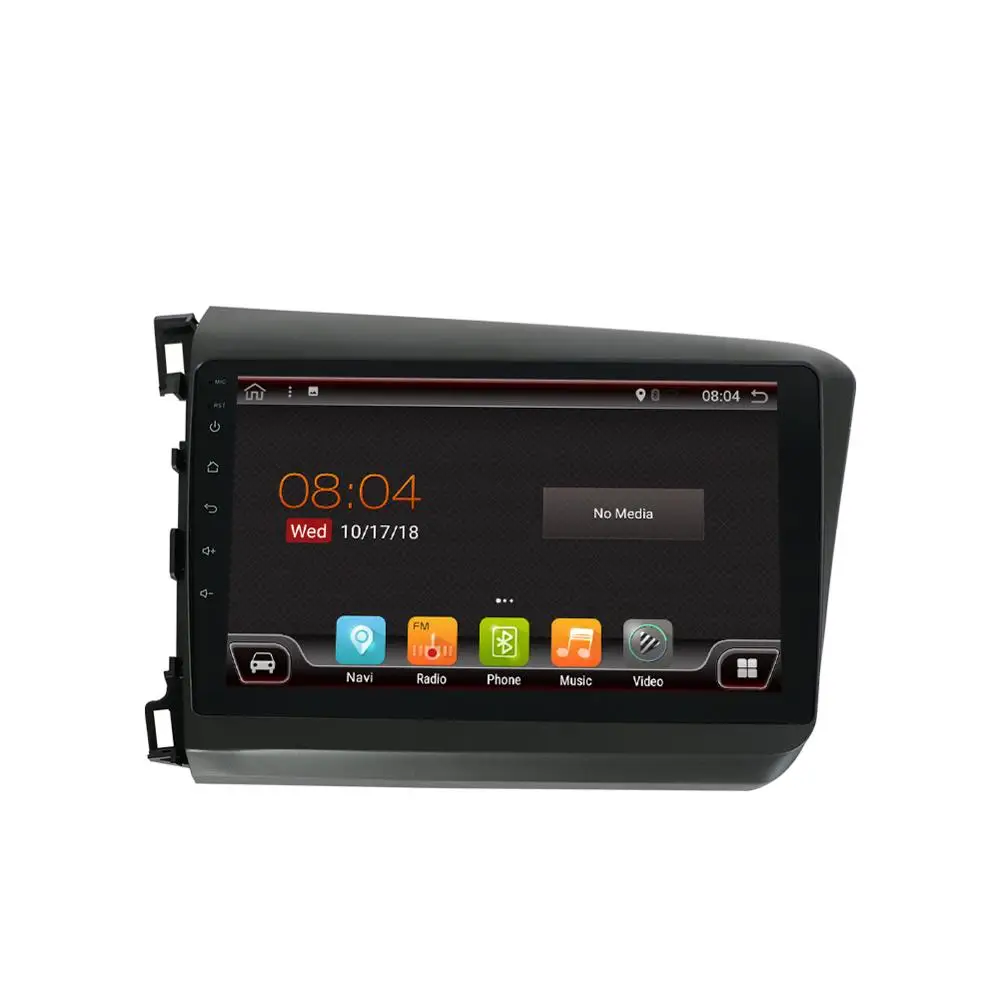 9 &quotAndroid 10 0 автомобильное радио для Honda Civic 2012 2015 аудио 4 ядра стерео 2 + 32G GPS