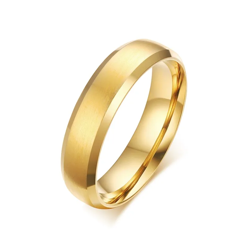 Обручальное кольцо из нержавеющей стали 6 мм|stainless steel ring|simple ringring for |