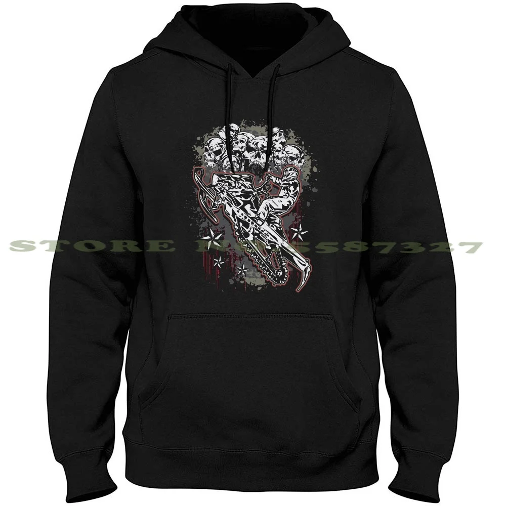 

Snowmobile Skull Bunch Halloween Gym Jogger Hoodies Halloween Snowmobile Snowmobiling Slednecks Sled Junky Sled Junkies Sled