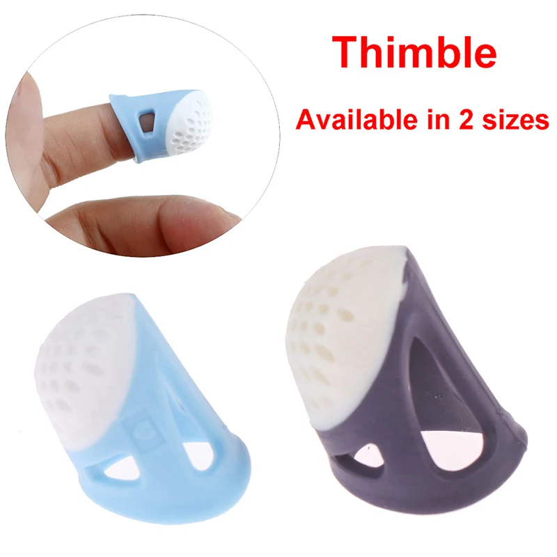 1 Pcs Nonslip Thimble Finger Medium Large Protector Comfortable Patchwork Quilting Craft Accessories Household Sewing DIY Tools