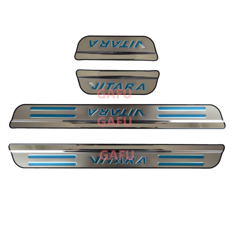 

Car Accessories For Suzuki Vitara 2022 2021 2020 2015 2016 2017 2019 Door Sill Scuff Plate Stainless Steel Door Sills Pedal