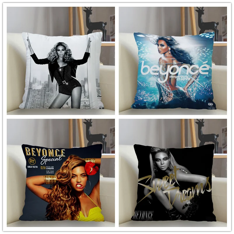 

Musife New Custom Beyonce Pillowcase Sofa Decorative Cushion Cover Pillowcase Home Decor Drop Shipping Wholesale