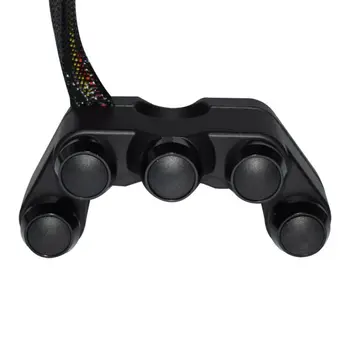 

1pc Handlebar Switch 7/8In CNC Aluminum Alloy Motorcycle Mount Reset Button