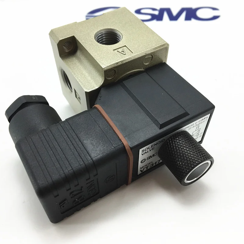 Vt317-5dz-02 SMC электромагнитный клапан пневматический компонент серии vt