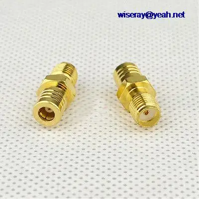 

DHL/EMS 150pcs Gold-plated copper SMA Female To SMB female jack Straight RF Connectors-A7