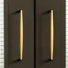 Manijas de estilo Simple para armario, tiradores de aleación de aluminio sólido para cocina, perillas de cajón, herrajes para muebles