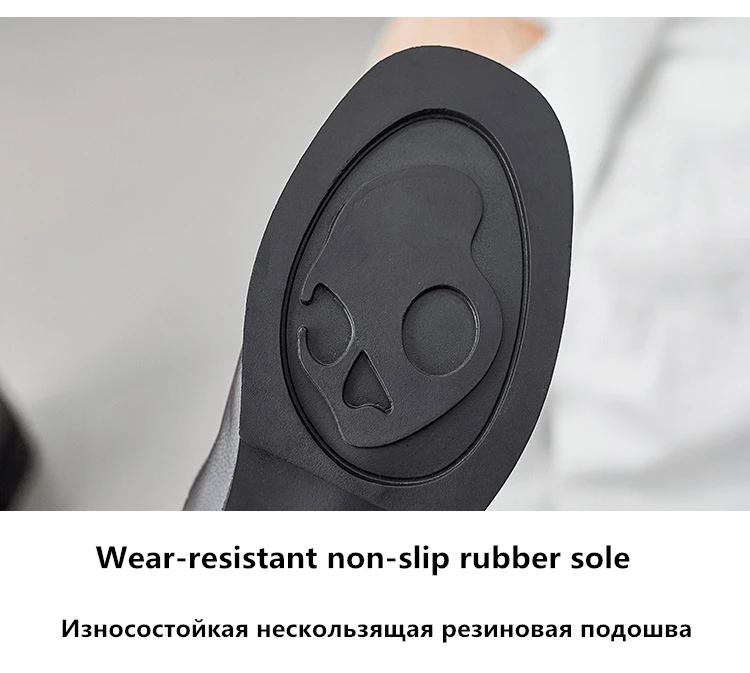 Новинка; Модные женские ботинки из натуральной кожи; сезон осень-зима; дизайнерские Белые Повседневные удобные мягкие рыцарские Ботинки martin на молнии