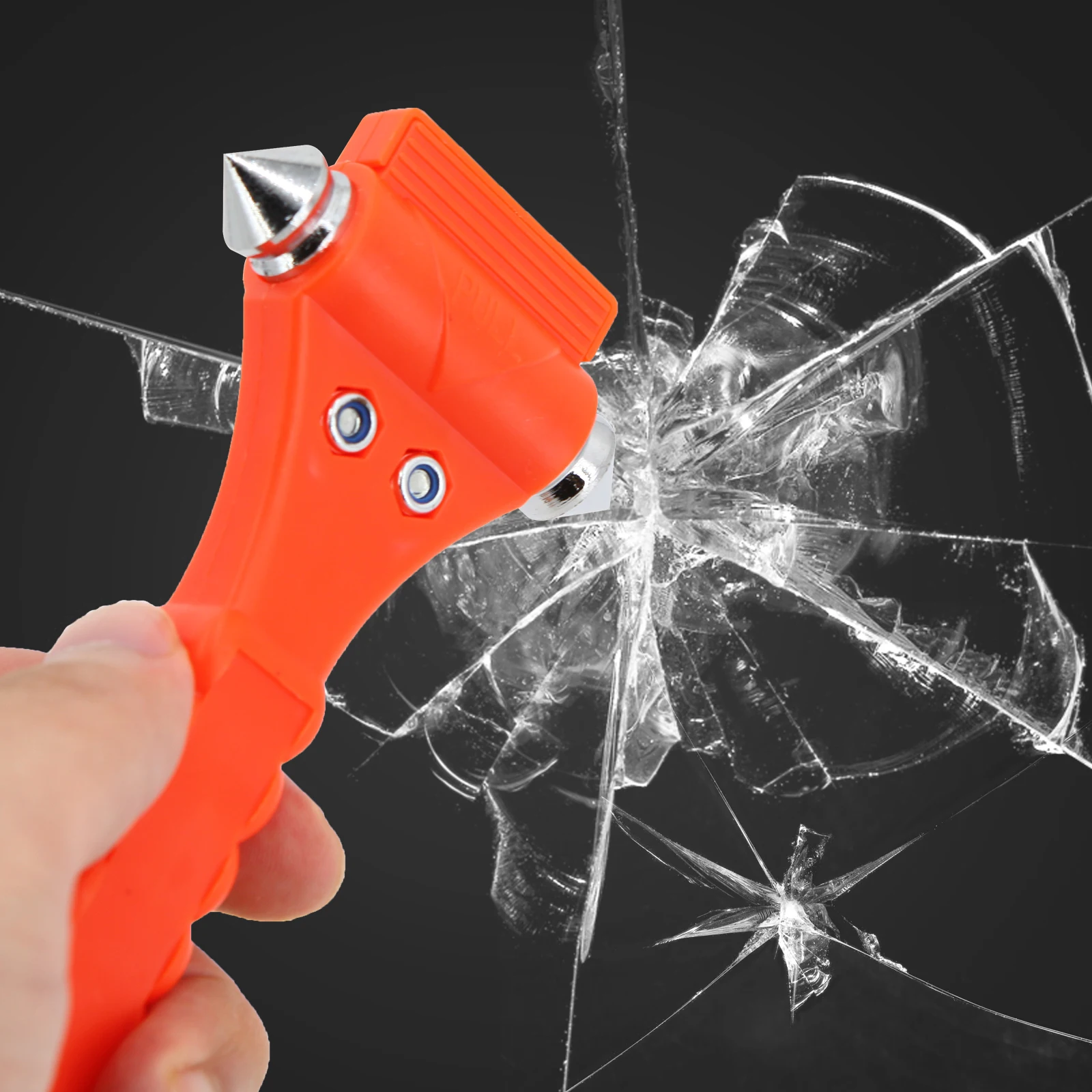 

Мини-молоток для безопасности автомобиля, аварийный молоток для спасения жизни, для ремня безопасности, для окон, стекла, кемпинга, вождения