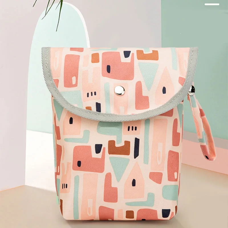 Diaper Bag B2 MMloveBB водонепроницаемый многоразовый влажный мешок Печатные карманные сумки для подгузников PUL дорожные влажные сухие сумки Сумка для подгузников - Цвет: Diaper Bag B2