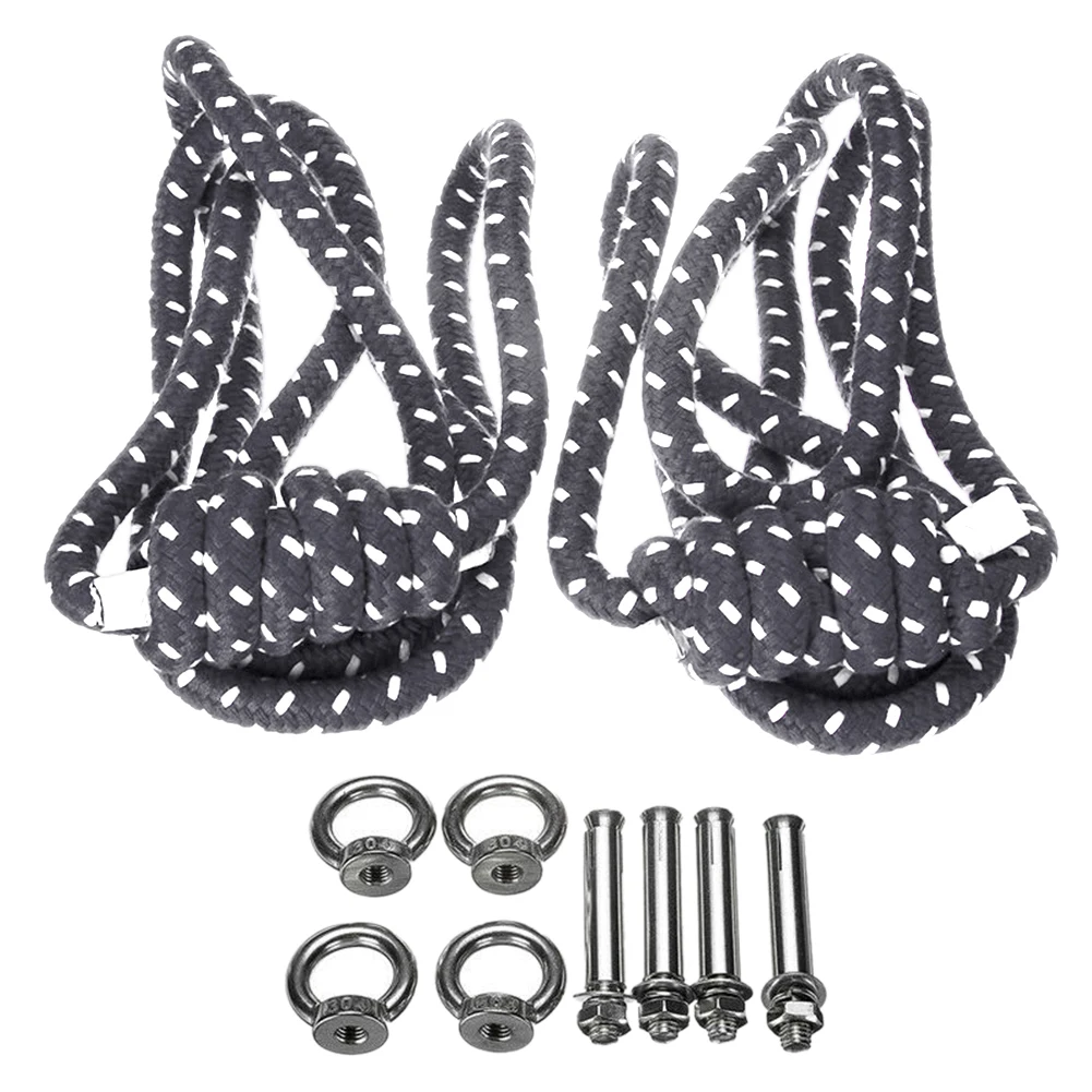 Aerial Workout Home Gym Resistance Band Anti Gravity Pilates Rope Yoga ...