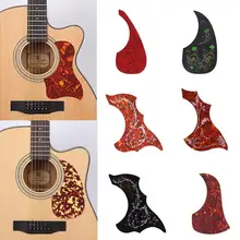 

12Pcs Guitar Parts Acoustic Guitar Pickguard Self-adhesive DIY Celluloid Pick Guard for Folk Guitars Accessories