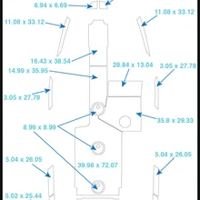 Mastercraft XT22 коврик для кокпита лодка EVA Тиковый настил 1/" 6 мм