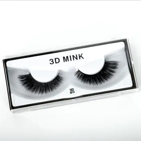 1 Pair 1 пар/кор. 3D норковые ресницы, верхние ресницы, настоящие норковые полосы, ресницы ручной работы, накладные норковые ресницы для наращивания, инструменты для макияжа - Цвет: 1 Pair