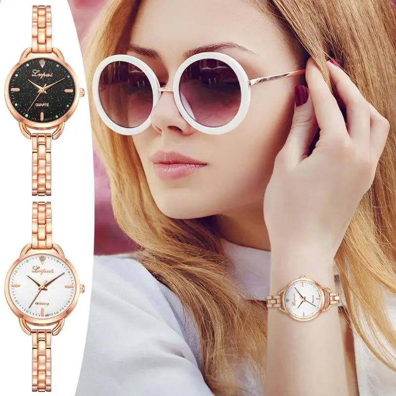 Small Gold Bangle Bracelet Luxury Watches Stainless Steel Retro Ladies Quartz Wristwatches Fashion Quartz Analog Wristwatch Gift