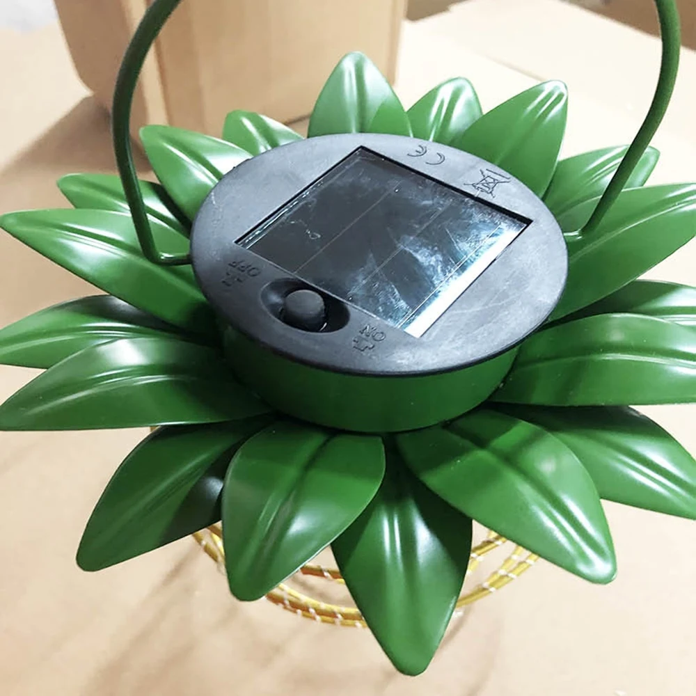 Outdoor Solar Hanging Light Waterproof 