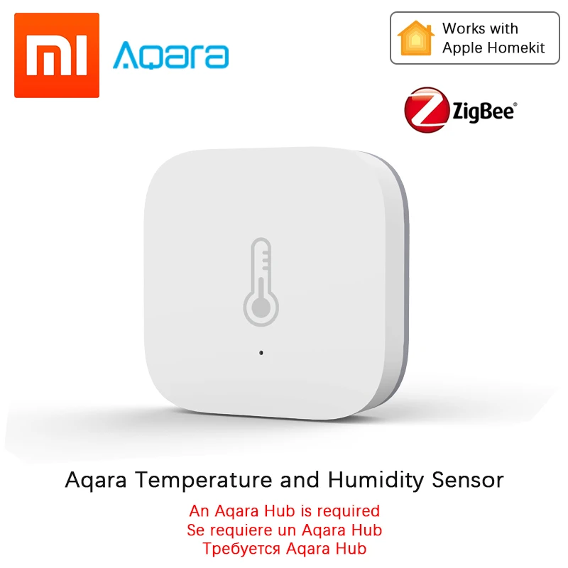 Xiaomi Aqara комплекты умного дома шлюз концентратор Zigbee беспроводной переключатель движения человека влажность воды датчики двери умный пульт дистанционного управления - Цвет: Humidity sensor