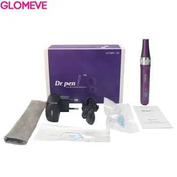 

Digital LCD Dr.Pen Ultima X5 with 2pcs 12 pin Screw Cartridge Needle Tips Skin Whitening Wrinkle Remove Microneedling Skin Care