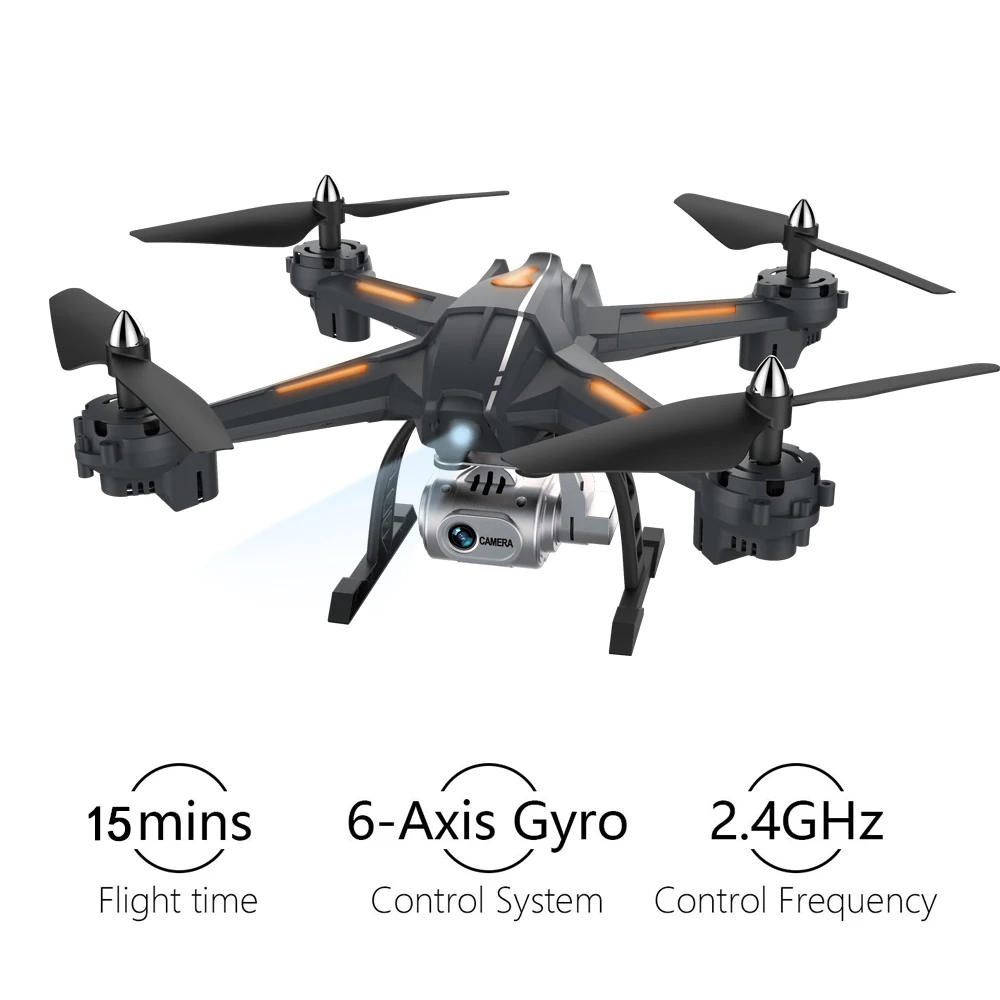 XYCQ-S5 WiFi FPV Drone with 1080P Wide-Angle HD Camera Live Video RC Quadcopter with Altitude Hold, Gravity Sensor Functi