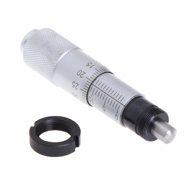 Round Type 0-13Mm Range Micrometer Head Measurement Measure Tool Rotation Smooth