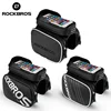 ROCKBROS Rainproof Bicycle Bag Touch Screen Phone Top Tube Bag MTB Road Bike Frame Front Saddle Bag & Pannier Bike Accessories ► Photo 1/6