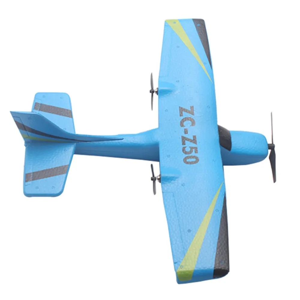 Z50 2,4G 2CH 350 мм микро размах крыльев дистанционное управление RC планер самолет фиксированное крыло EPP Дрон с гироскопом игрушки RTF для детей