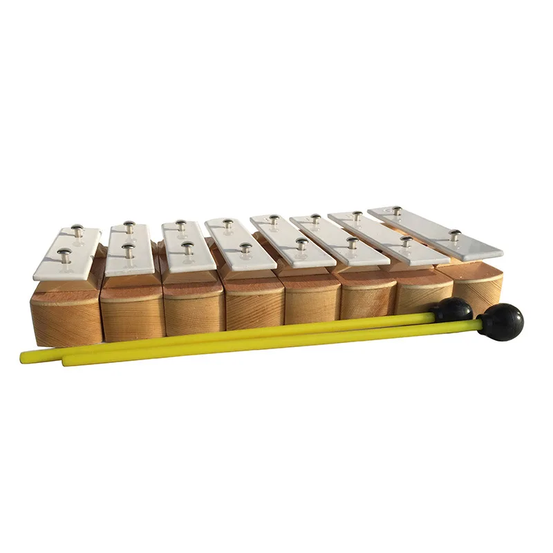 

Genuine Product Teaching Profession 8 Sound Brick Octave Block Intonation Orff Teaching Aids Instrument Knock Piano Aluminium Pl