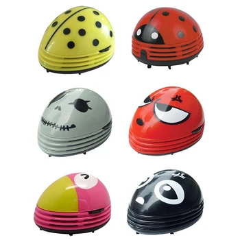 

Ladybug patterned battery-operated mini vacuum table dust cleaner