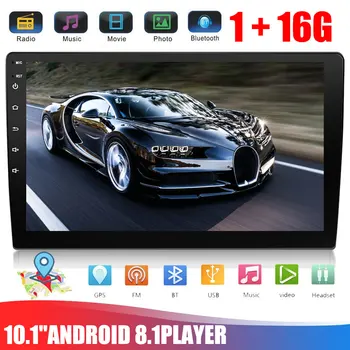 

Car Player WIFI Quad Core 1+16G Android 8.1 10.1'' Stereo Auto Radio Bluetooth Car Multimedia Player Gps Navigation Auto MP5