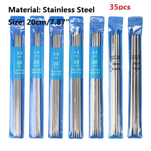 35pcs Женская сумка для хранения, сумка-тоут, шерстяная сумка-держатель, чехол для хранения для мамы, крючки для вязания, аксессуары для шитья, сумка для вязания - Цвет: 35pcs