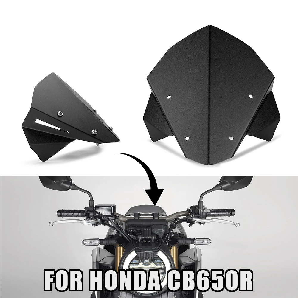 

Motorcycle CB650R Windshield For HONDA CB650R CB 650 R 2019 2020 WindScreen Front Screen Wind Deflector Modified Accessories