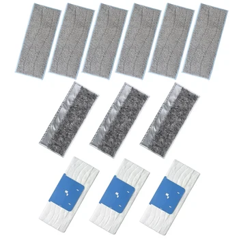 

Robot Vacuum 6x Wet Water+ 3x Dry Water+ 3x Disposable Mop Cloths Pad for Irobot M6 Robotic Vacuum Cleaner Parts Replacement