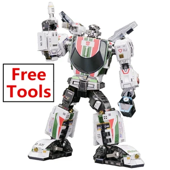 

2019 MU 3D Metal Puzzle New Generation G1 Model DIY 3D Laser Cut Assemble Jigsaw Toys Desktop decoration GIFT For Children Adult