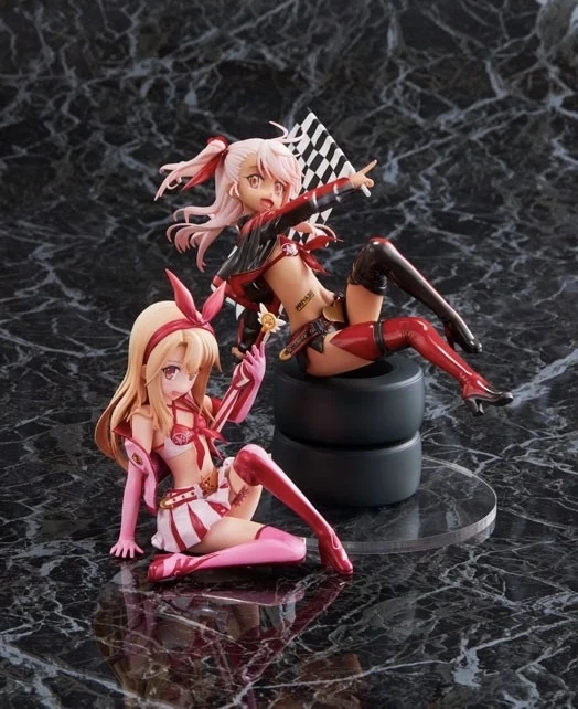 

Anime Fate/kaleid liner Illya Priya Racing Chloe Sexy Bunny Girls Pvc Figure Model Toy