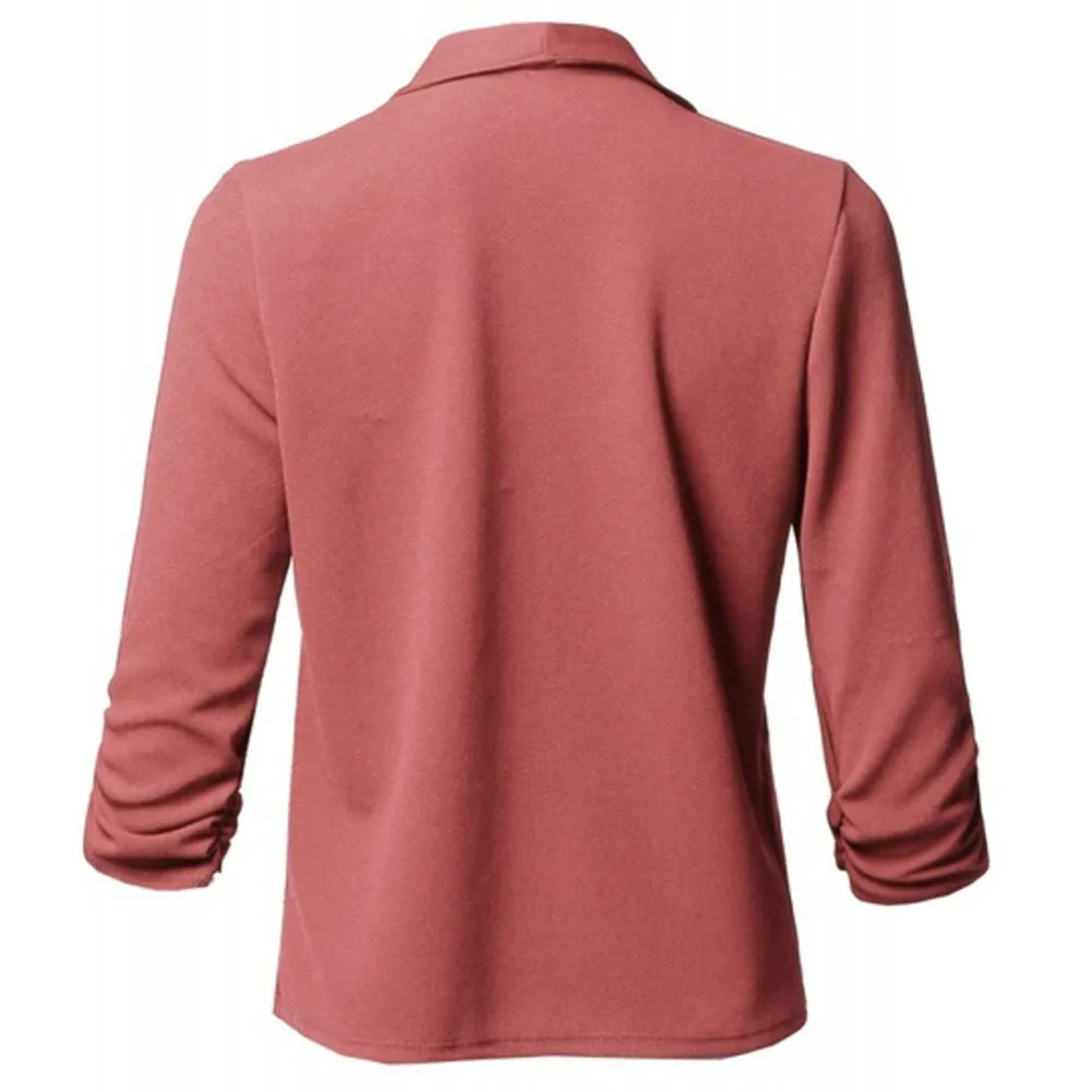 ladies pant suits Women Long Sleeve Formal Blazer Jackets Cardigan Office Lady Work Fit Slim Suit Business Autumn Outerwear blazer designer suits
