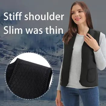 

Electric Vest Charging Vest Plus Velvet Heating Warm Body USB Infrared Heating Vest Accessories