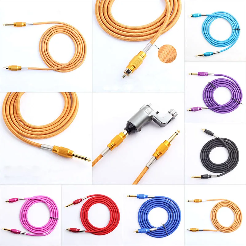 tattoo equipment Nylon hook line tattoo copper hook line RCA hook line tattoo machine hook line factory direct