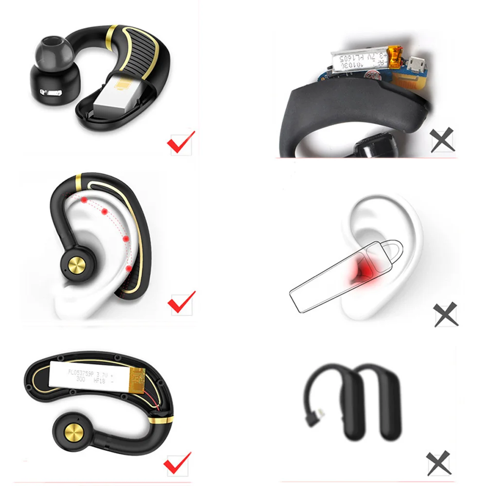 XY-LE2 bluetooth-гарнитура Спортивная Беспроводная стереогарнитура