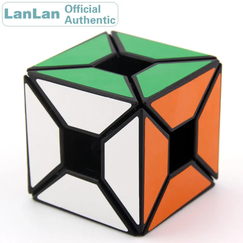 

LanLan Void Hollow Edge Only Magic Cube Cubo Magico Professional Speed Puzzle Antistress Fidget Educational Toys For Children