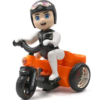 

Rotating With The Music To Attract The Attention Of Children Stunt Tricycle With Light Music Children's Electric Toys