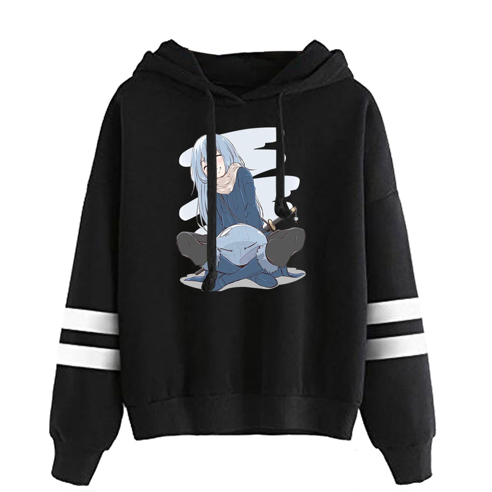 

2021 That Time I Got Reincarnated as a Slime Parallel Bars Hoodie Sweatshirts Casual Hooded Men/Women Autumn Winter Pullovers