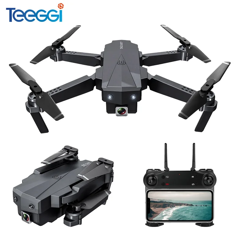Квадрокоптер SG107 Mini RC FPV с камерой 4K WIFI 1080P 2 4 ГГц | Игрушки и хобби