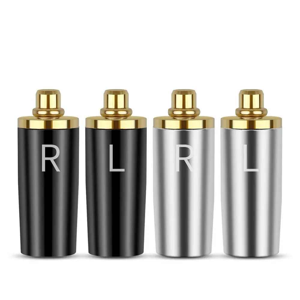 5pair Audio Jack MMCX Connector For UE900 SE535 SE215 SE846 SE525 W10 Hifi Earphone Pin Gold Plated Headphone Plug Adapter DIY