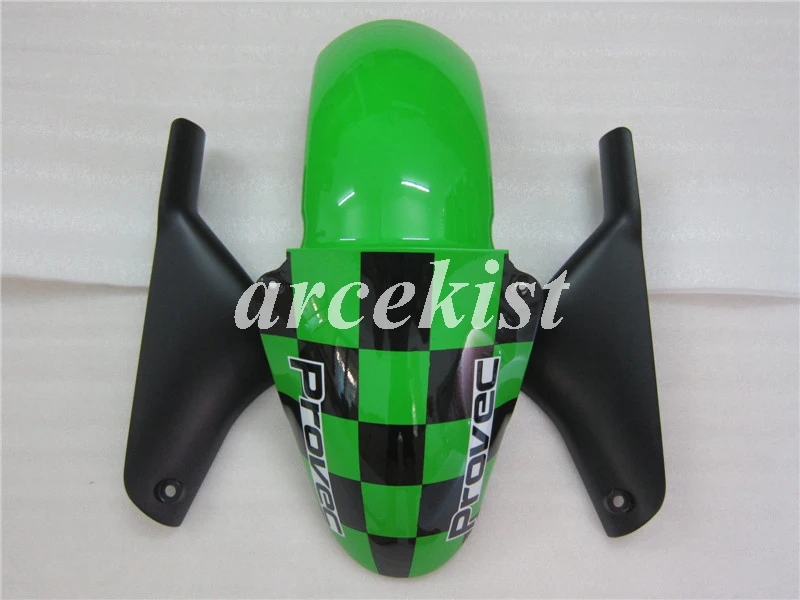 ABS(литьевая форма) обтекатели комплект подходит для Kawasaki ZX6R 2000 2001 2002 ZX-6R 00 01 02 ниндзя 636 Кузов Набор красный зеленый