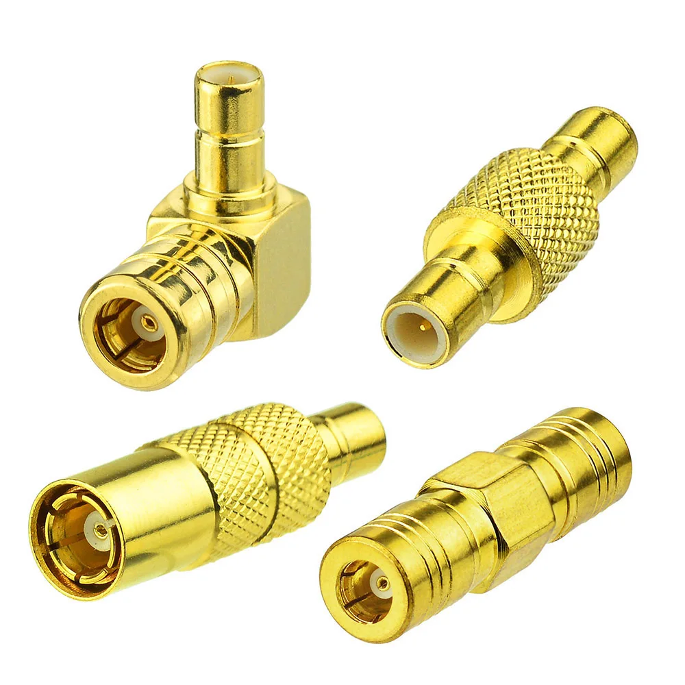 Superbat 4pcs/kit DAB Car Aerial SMB Coaxial DAB Car Radio SMB Adapter Kit for FM Aerial DAB Car Radio Aerial DAB Antenna Ham