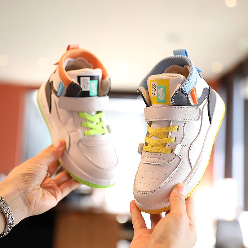 

Kids Fashion Sneakers Boys Girls Mesh Breathable Sports Running Shoes Lightweight Children Casual Walking Shoes Size 26-37