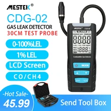 Lcd Gas Analyzer Meter Automotive Brandbaar Gas Sensor Detector Luchtkwaliteit Monitor Gaslek Detector Met Geluid Shock Alarm